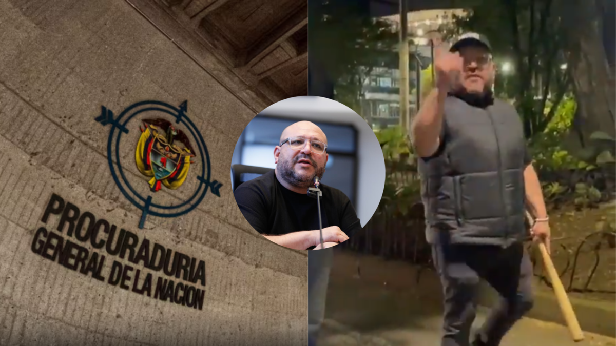 La Fiscalía General de la Nación abrió una investigación al concejal de Medellín Andrés “Gura” Rodríguez por su polémica aparición con un palo durante marchas en Medellín

 – En la mira