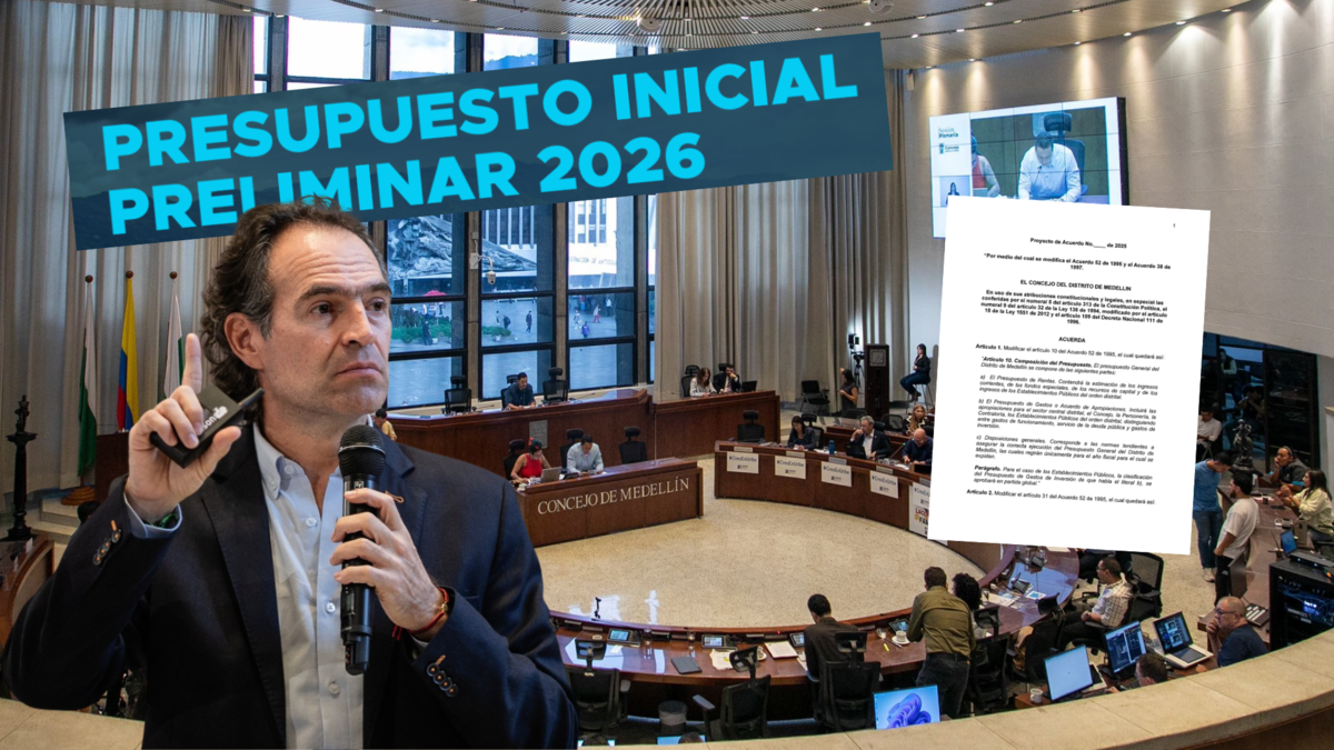 ¿Proyecto de acuerdo aprobado por el Concejo de Medellín le dará ‘poder ilimitado’ al alcalde Federico Gutiérrez sobre el presupuesto de la ciudad? – En la mira