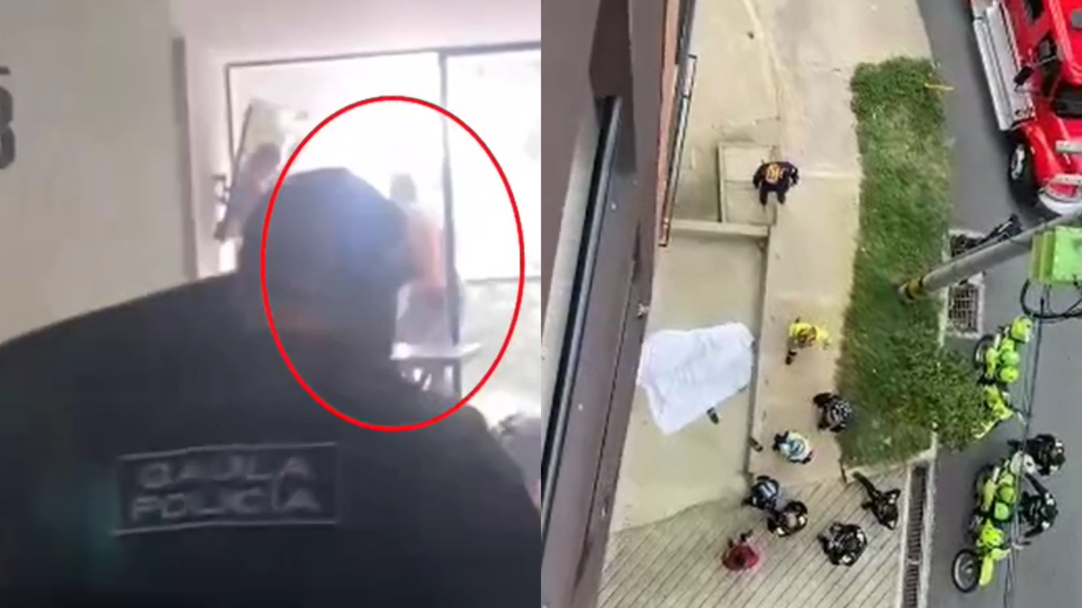 Fotos inéditas del operativo en el que el líder del tren Aragua saltó de un balcón en Sabaneta, Antioquia para evitar ser capturado

 – En la mira