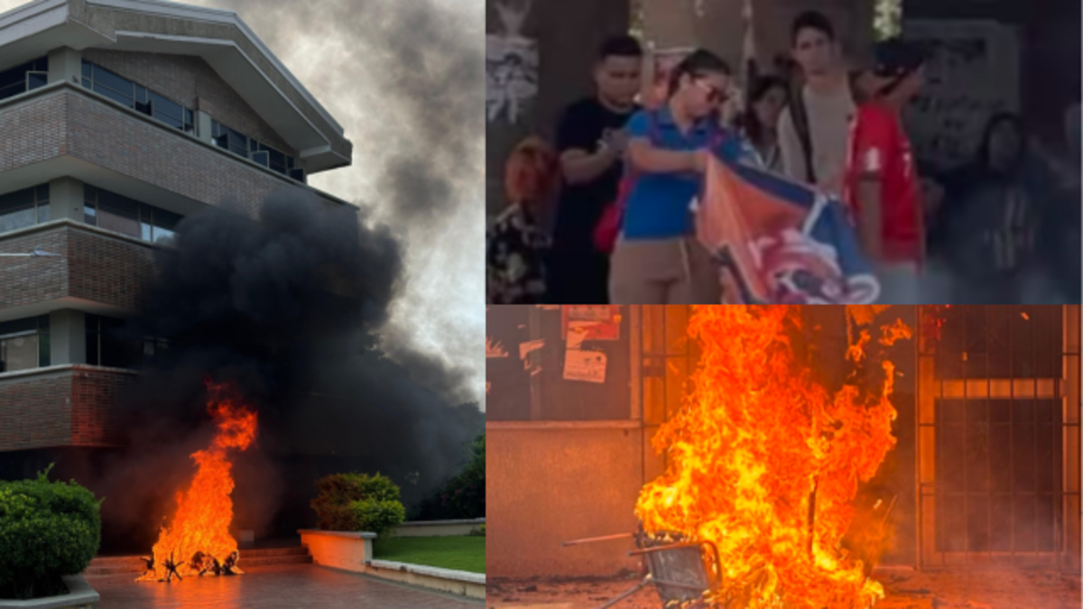Durante la elección de rector, el campus y las oficinas administrativas fueron atacados

 – En la mira