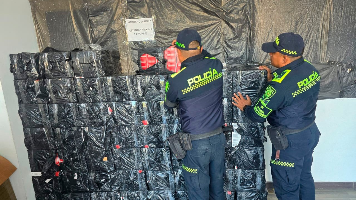 Una huelga millonaria contra el contrabando: incautaron cajetillas de cigarrillos ilegales por valor de 294 millones de pesos

 – En la mira