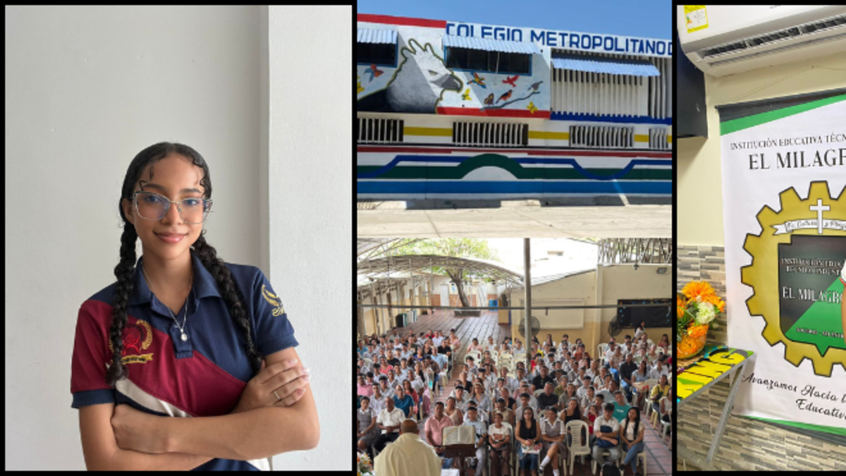 Ángel y Valerie, los mejores resultados de Sabre 11 en Soledad se dieron en escuelas separadas solo por una calle

 – En la mira