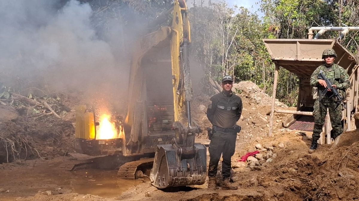 Como resultado de un operativo contra la minería ilegal, 10 personas fueron capturadas en San Carlos

 – En la mira