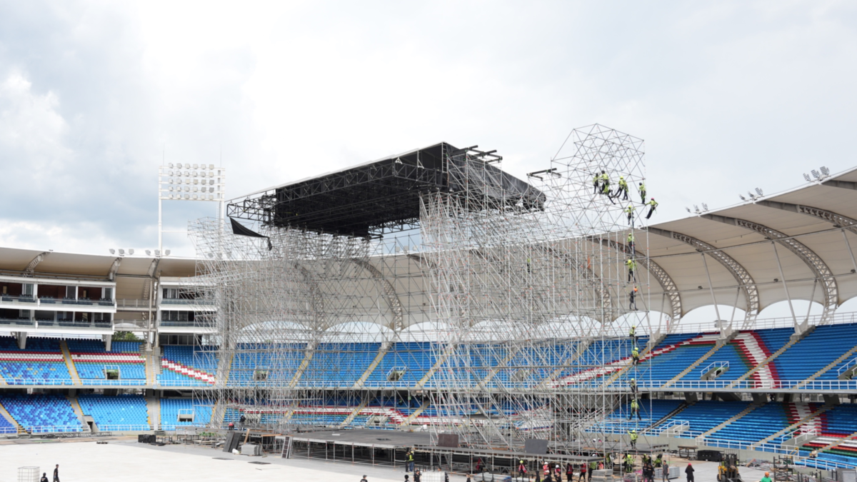 Shakira en Cali | Así se desarrolla la producción y edición de conciertos en el Estadio Pascual Guerrero: se generan entre 2.000 y 3.000 empleos

 – En la mira