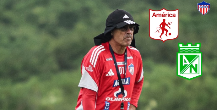 El técnico junior envió una advertencia a Nacional y América

 – En la mira