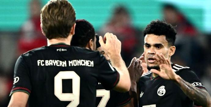 El Bayern se clasificó a octavos de final de la Copa de Alemania gracias a Luis Díaz

 – En la mira