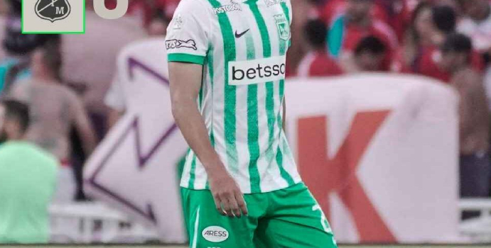 Juan José Arias, baja de Nacional en el partido ante Pasto

 – En la mira