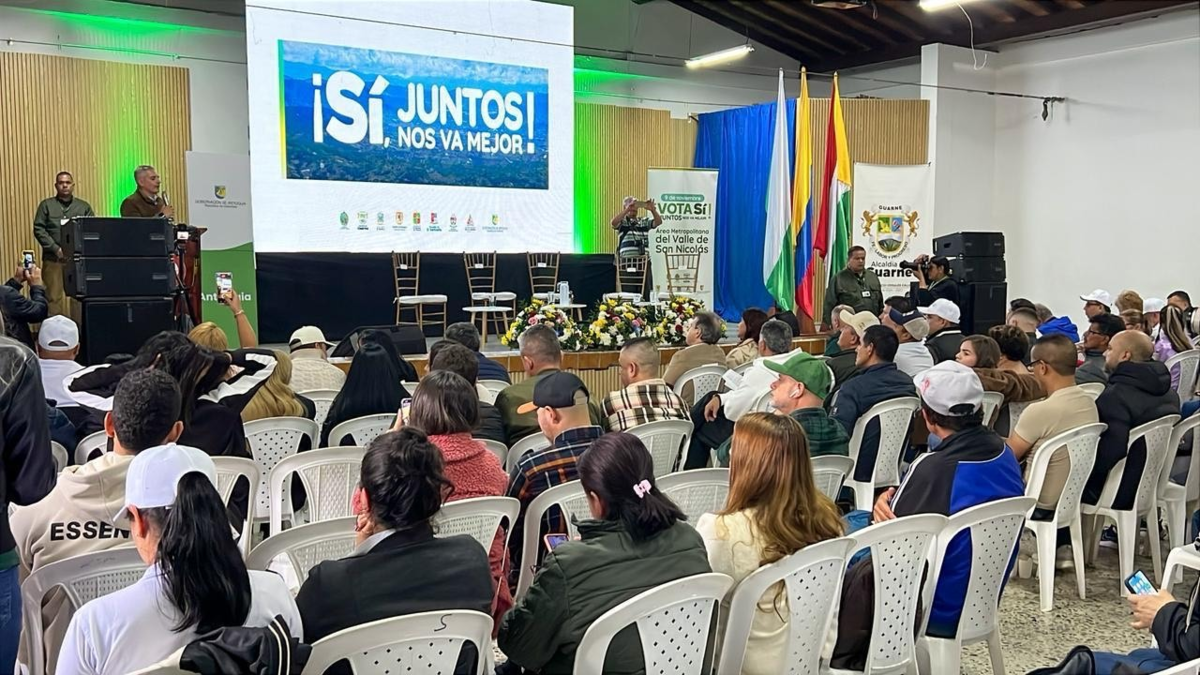 La Registraduría suspende la consulta popular de la región capital del valle de San Nicolás porque el gobierno no ha asignado los fondos
 – En la mira