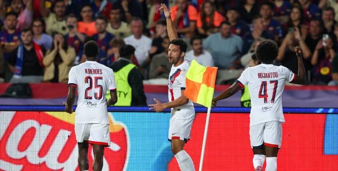 El PSG gana 2-1 con el descuento en su visita a Barcelona para campeones

 – En la mira