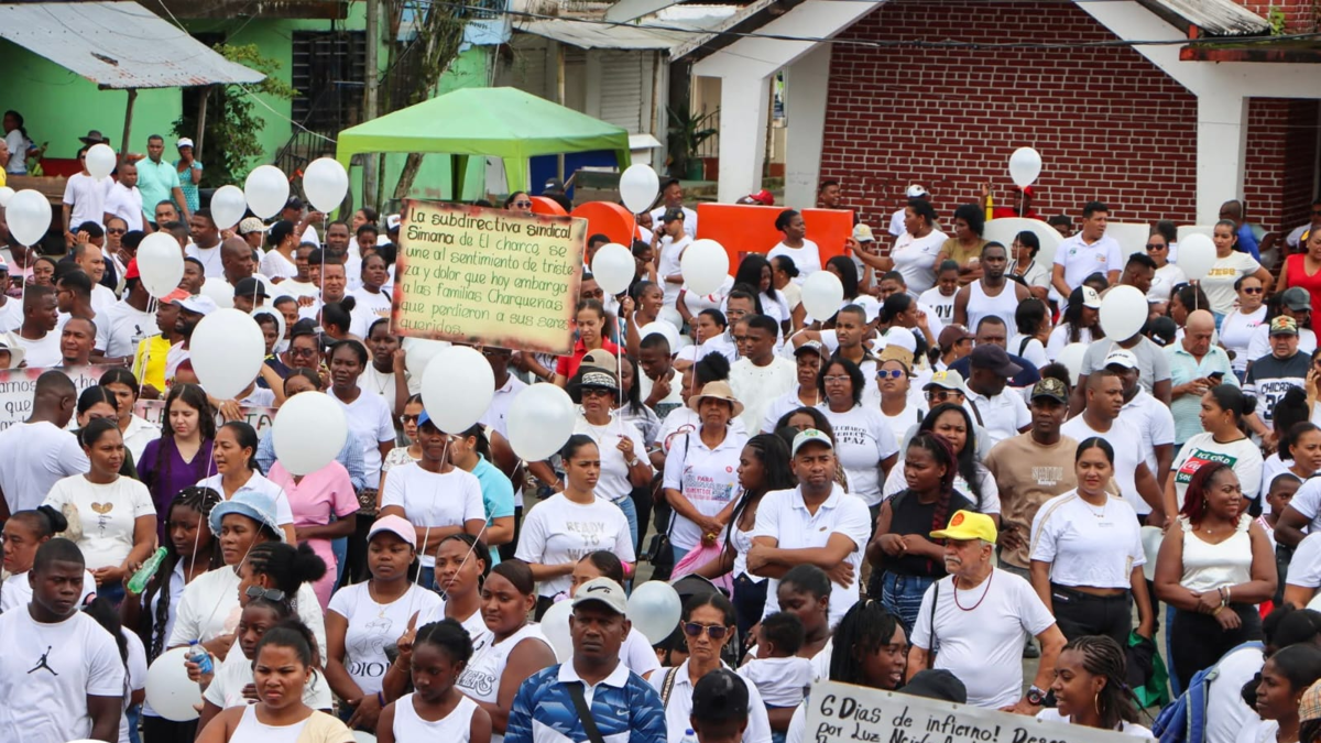 Pobladores de El Charco en Nariño marcharon para exigir continuar con la búsqueda de cinco personas desaparecidas tras el naufragio

 – En la mira