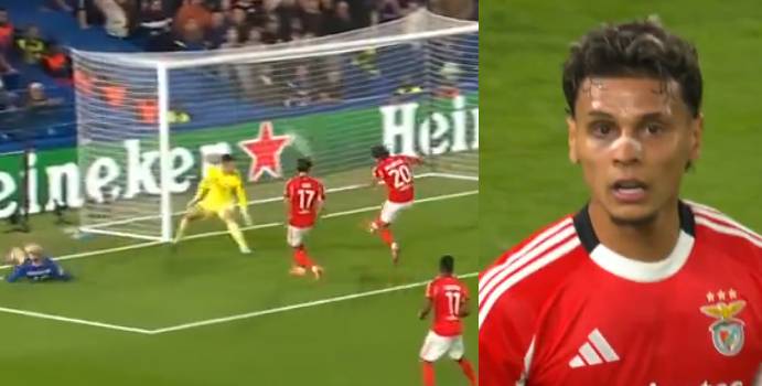 Richard Ríos hizo Autogol en el partido del Benfica contra Chelsea

 – En la mira