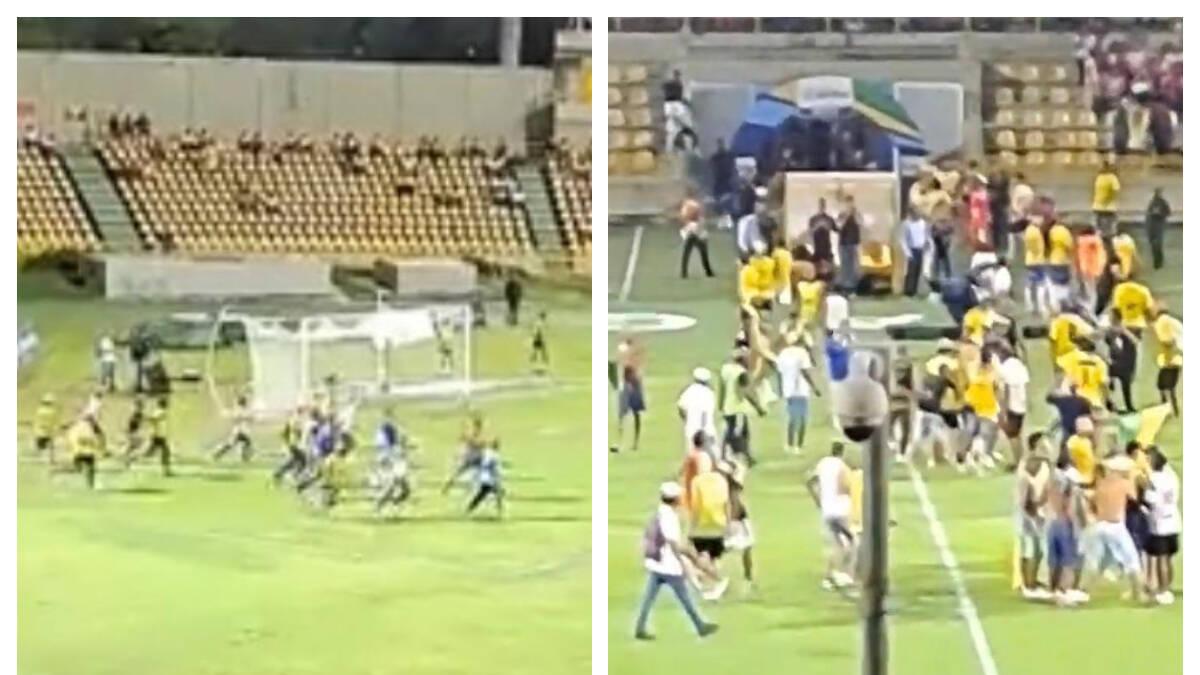 Alcaldía de Cartagena sanciona por 2 años a club de fútbol y condena a vándalos por violencia dentro y fuera del estadio

 – En la mira