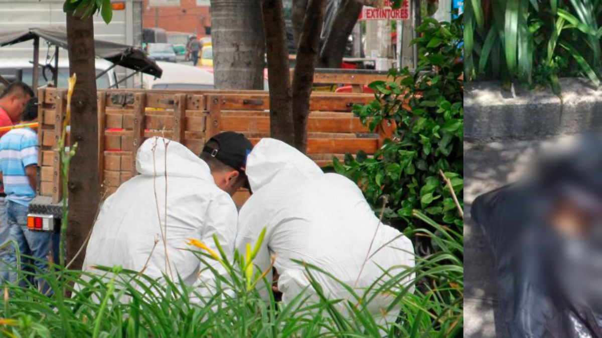 Dos cadáveres quedaron en la vía pública, uno de ellos embalado en bolsas

 – En la mira