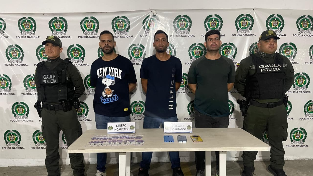 Capturados tres presuntos extorsionadores en El Recreo, Barranquilla

 – En la mira
