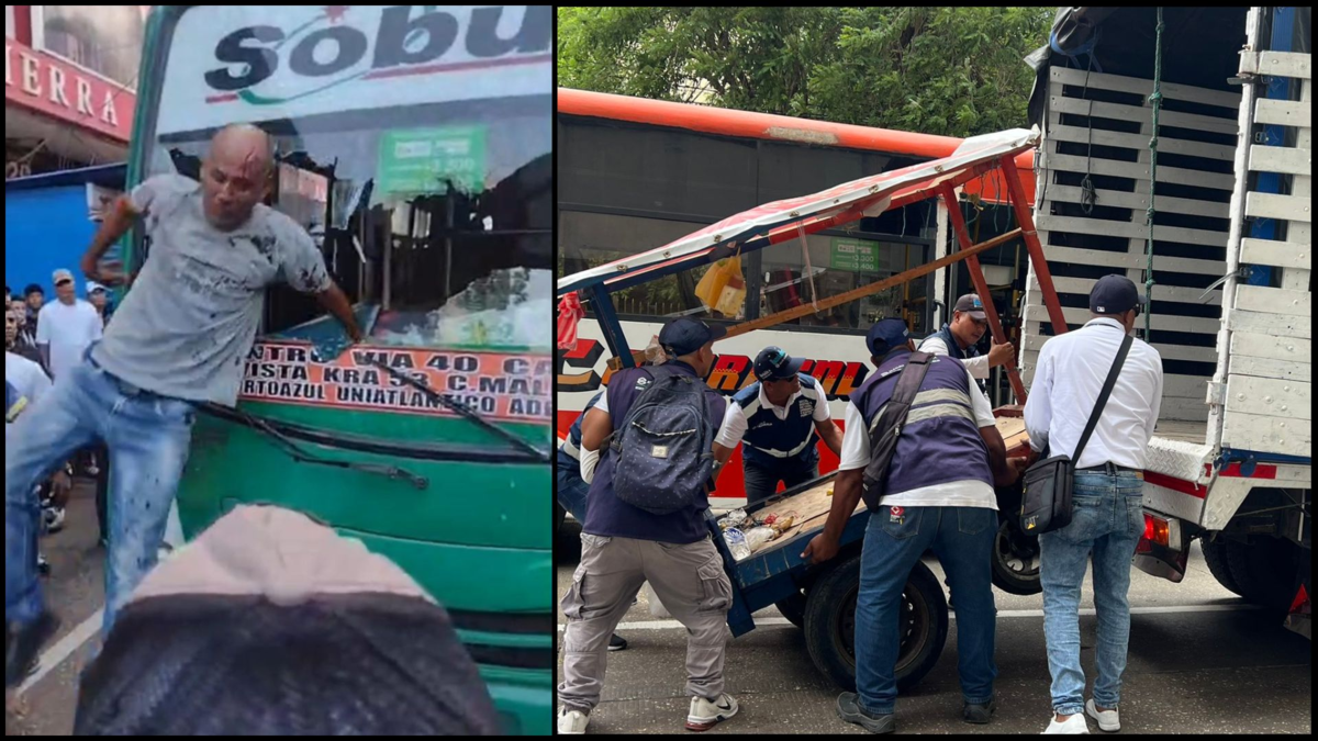 Operación de rescate en el espacio público tras la agresión de un vendedor ambulante en el centro de la ciudad a un conductor de autobús urbano

 – En la mira