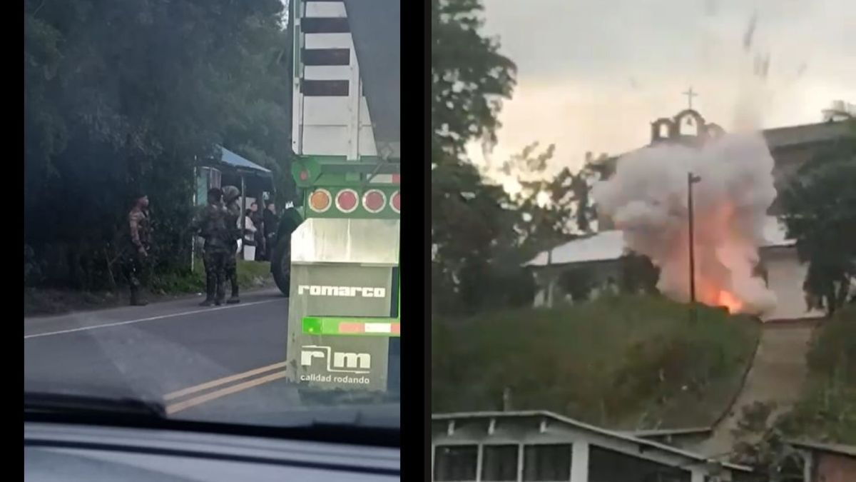 Impactantes videos grabados durante el ataque de disidentes de las FARC a una comisaría en el distrito de Santander de Quilichao (Cauca)

 – En la mira