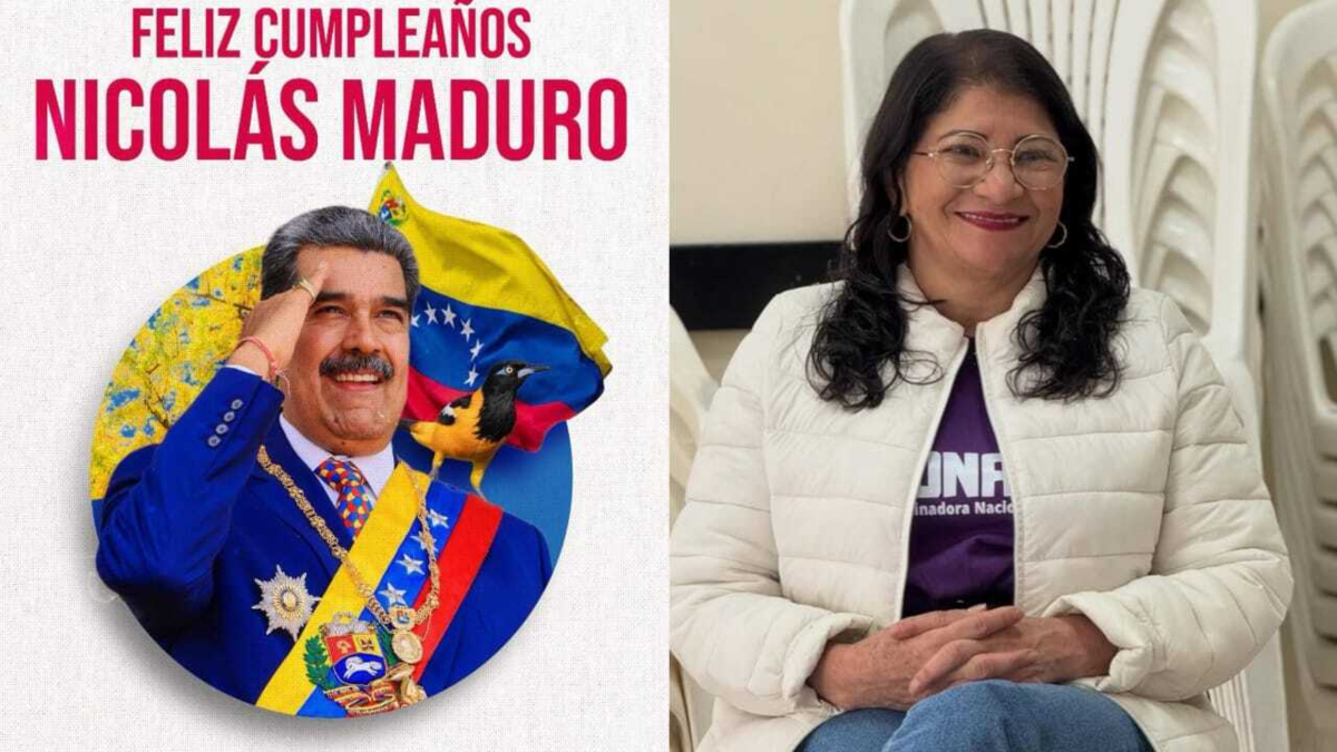 El polémico tuit en el que la senadora Sandra Ramírez le deseó feliz cumpleaños a Nicolás Maduro

 – En la mira