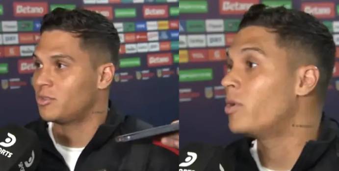 Duro intercambio de palabras entre Juanfer Quintero y un periodista

 – En la mira