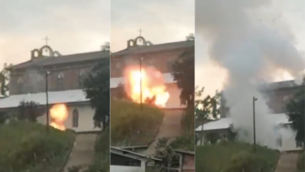 Informan que cuatro militares y dos abuelos resultaron heridos en el ataque en Mondomo (Cauca); Los escombros de la casa se desplomaron encima de ellos.

 – En la mira