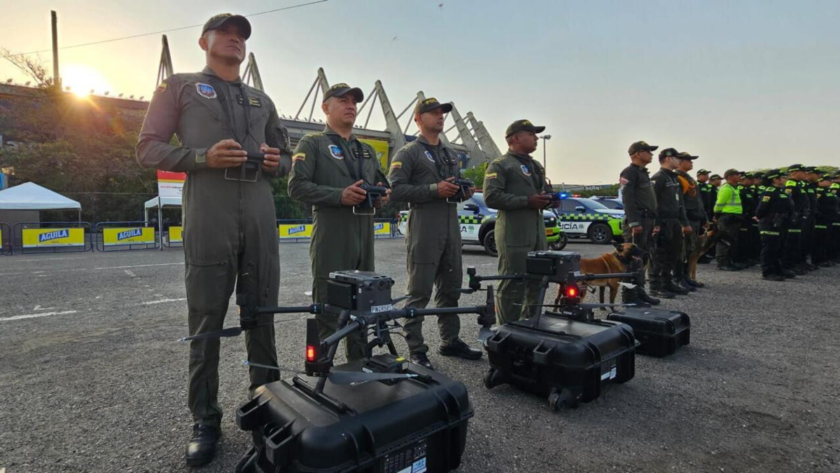 Mejoran la seguridad del partido Junior vs. Medellín en Barranquilla

 – En la mira