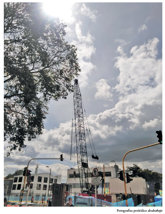 Palimpsesto de Bogotá – Desde abajo

 – En la mira