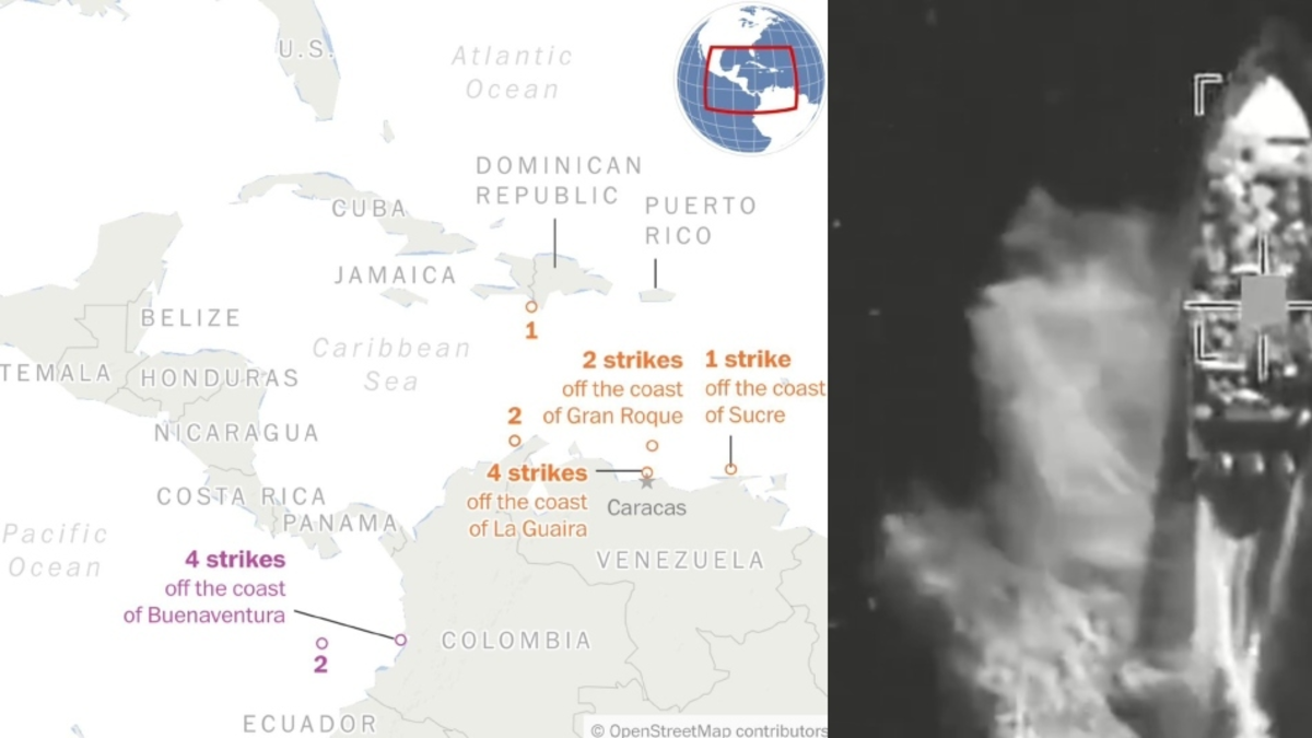 Antes de Buenaventura, hubo cuatro bombardeos estadounidenses a embarcaciones de presuntos narcotraficantes: The Washington Post

 – En la mira