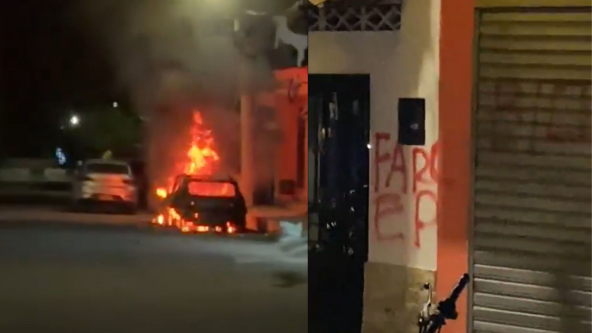 se realizaron disparos contra la comisaría y se prendió fuego al vehículo; esto es lo que se sabe

 – En la mira