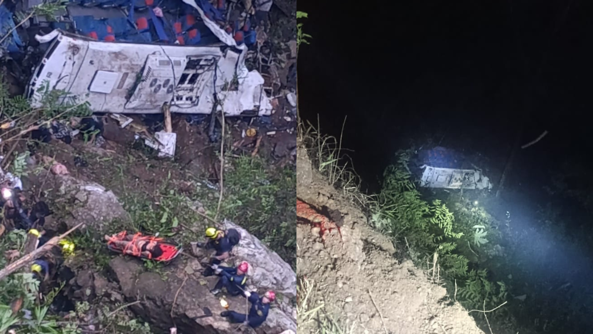 el bus cayó al vacío

 – En la mira