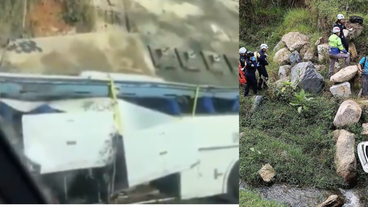 Así cayó un autobús por un acantilado en Antioquia tras accidente que mató a 17 personas: impactantes fotos de los restos

 – En la mira