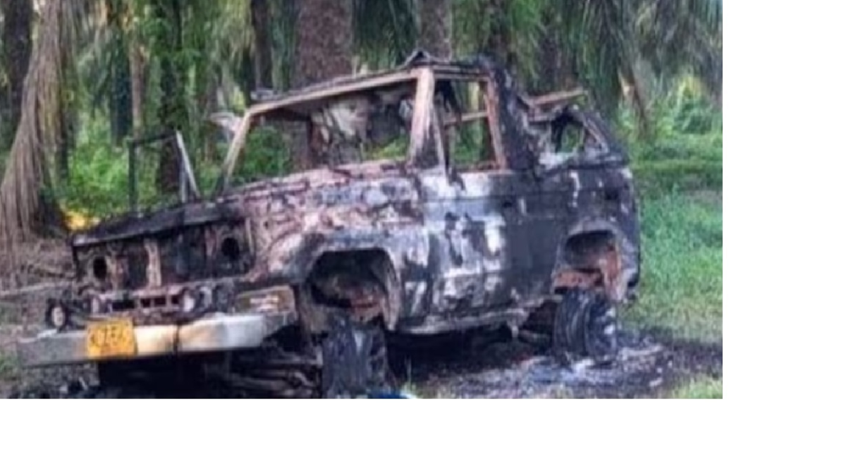 Hombres brutales asesinan a un comerciante y queman el vehículo

 – En la mira