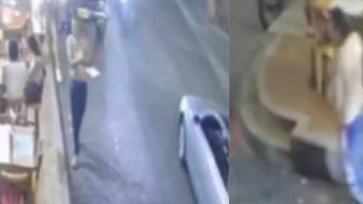 El presunto autor sonrió durante el disparo

 – En la mira