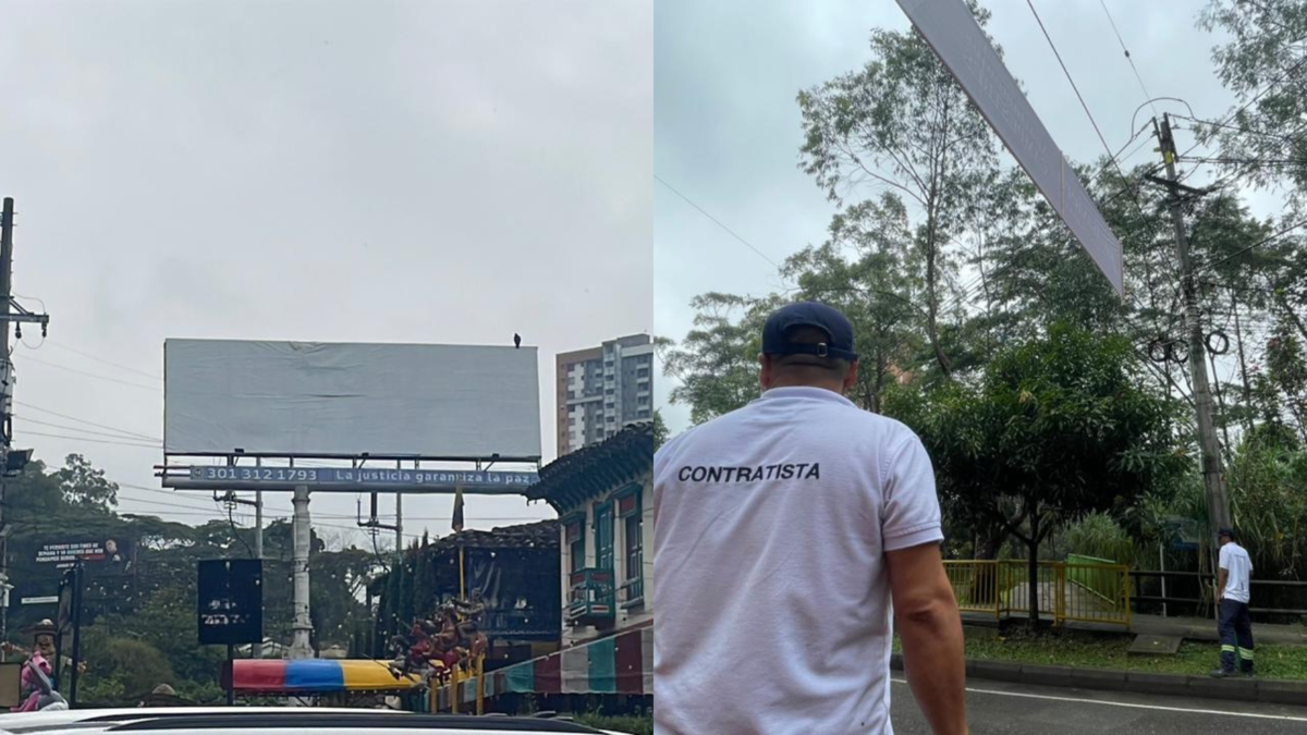 En vísperas de las elecciones, decenas de elementos publicitarios y propagandísticos fueron retirados de las calles de Medellín por violaciones a las normas.

 – En la mira