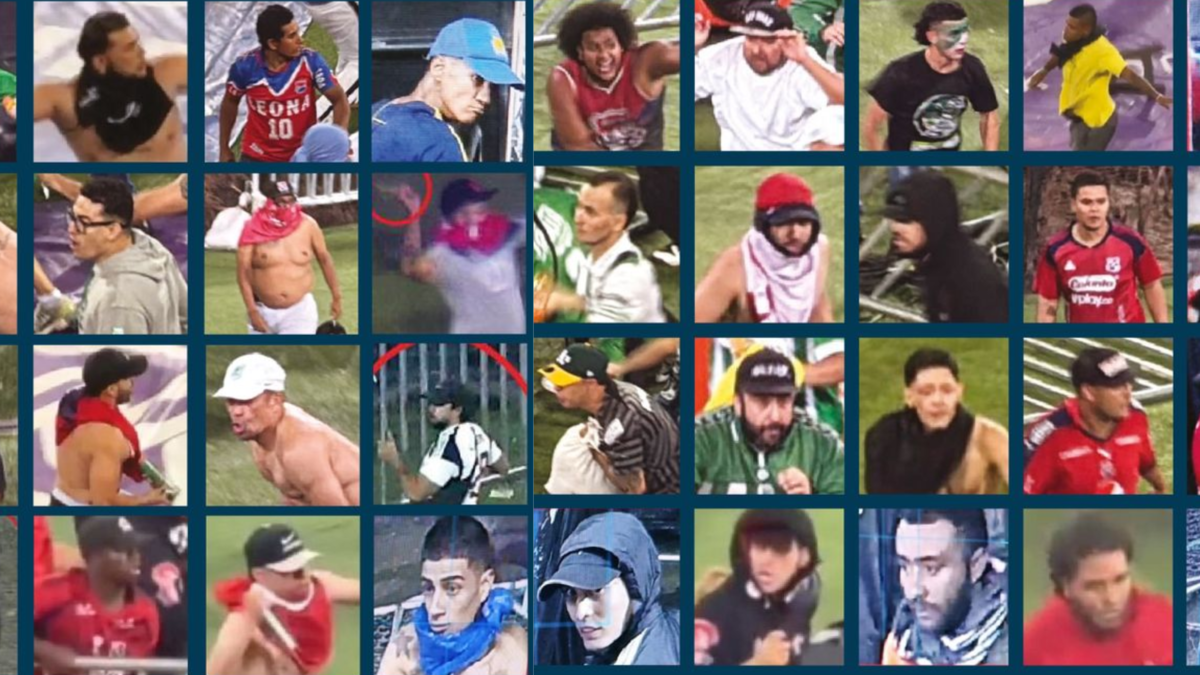 Claves de los videos y rostros de los responsables del revuelo en el estadio Atanasio Girardot de Medellín tras el “clásico paisa” de la Copa

 – En la mira