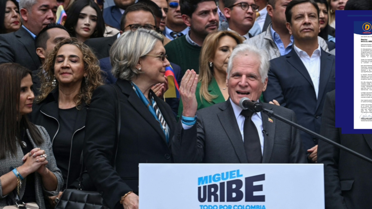 El Partido Demócrata de Colombia invita a Miguel Uribe Londoño a ser su candidato presidencial. ¿Volverá a la campaña electoral?

 – En la mira