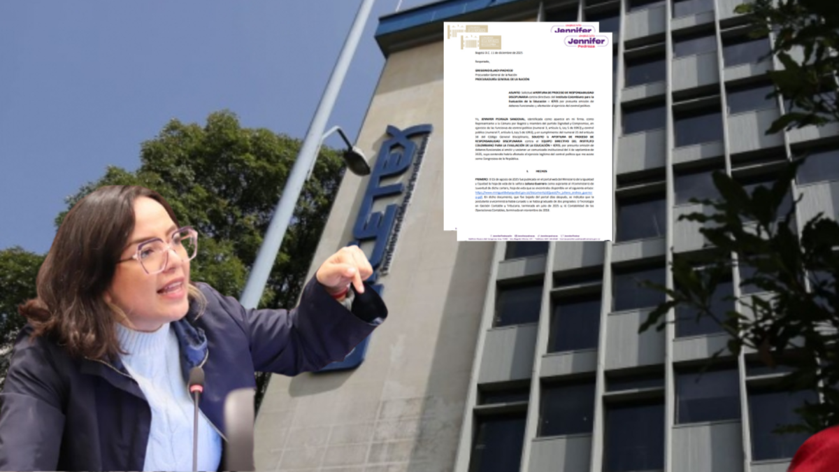 Jennifer Pedraza solicitó iniciar proceso disciplinario contra equipo del Icfes por presunto incumplimiento de deberes

 – En la mira