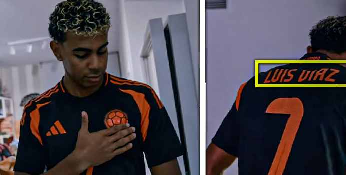 Lamine Yamal fue vista con una camiseta de Luis Díaz

 – En la mira