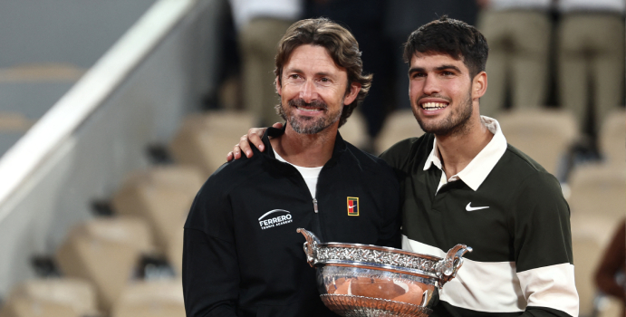 Tras llegar juntos a la cima del tenis, Alcaraz y Ferrero separan caminos

 – En la mira
