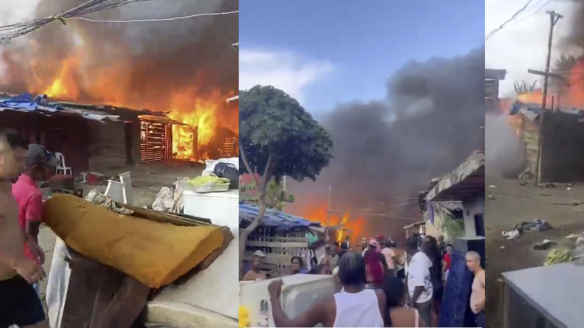 Fue un fuerte incendio que destruyó más de 10 viviendas en el oriente de Cali el 1 de enero de 2026.

 – En la mira