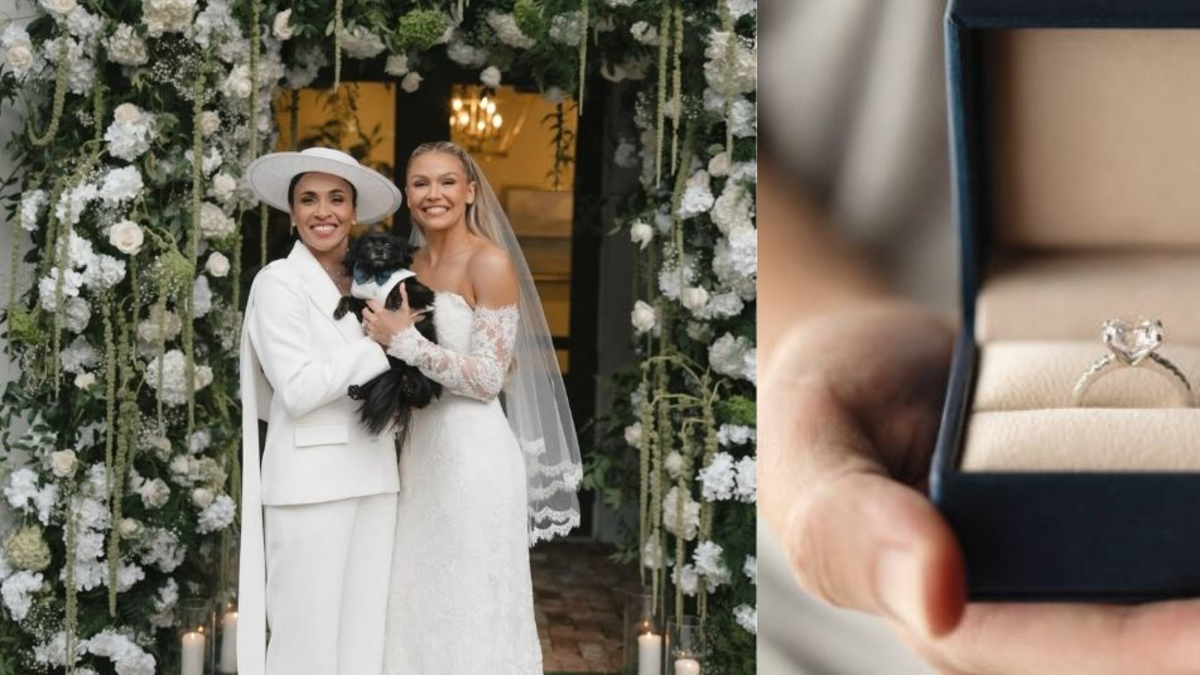 La estrella del fútbol mundial Marta Vieira da Silva se casó con la estadounidense Carrie Lawrence en una ceremonia privada en Estados Unidos

 – En la mira