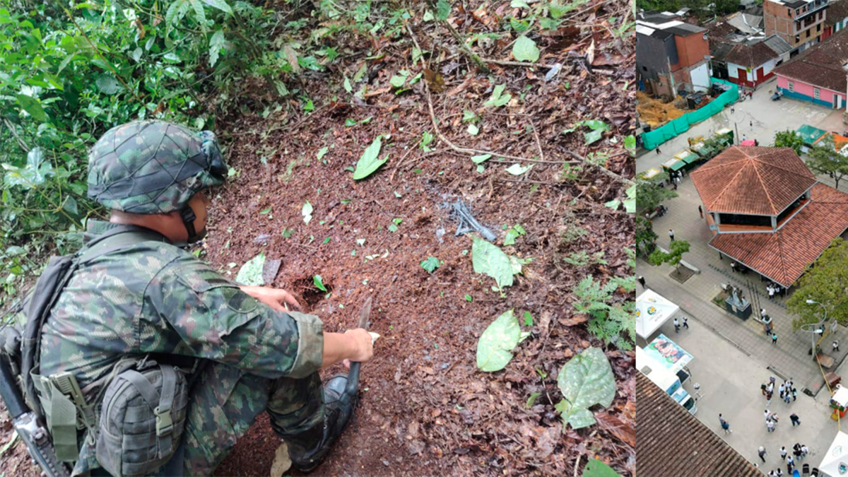 Anorí (Antioquia): Ejército desactiva siete minas antipersonal instaladas por disidencias de “Calarcá”

 – En la mira