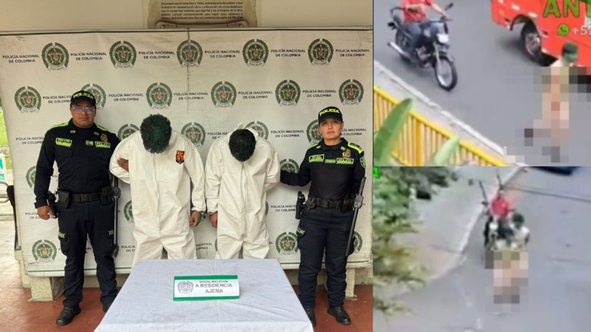 Vecinos de Medellín obligaron a dos presuntos ladrones que asaltaban una casa a caminar desnudos y maquillados

 – En la mira