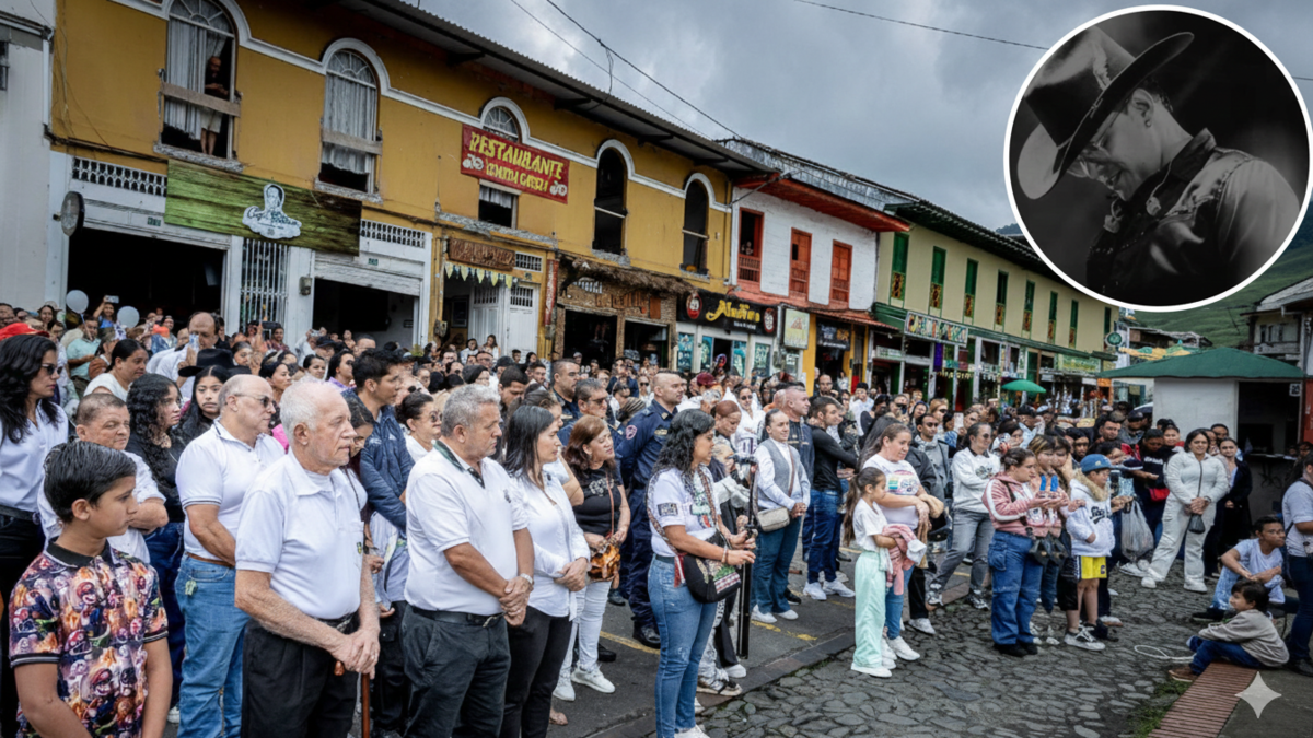 Entre lágrimas, cánticos y nudos en la garganta, se despiden de Yeison Jiménez en Manzanares, su ciudad natal

 – En la mira