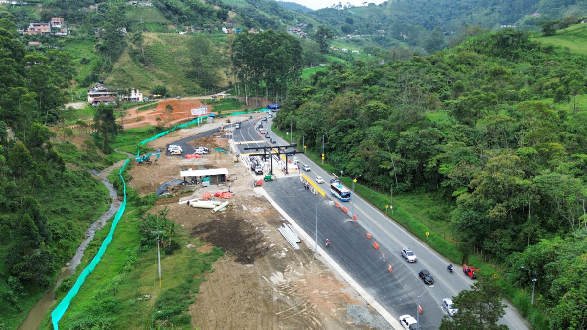ampliación del peaje de Amaga y ajuste de cierres de vía en esta vía del suroeste

 – En la mira