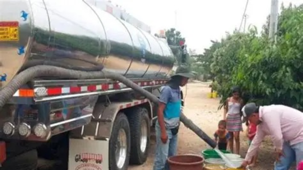 Ya hay escasez de agua en seis municipios y el municipio suministra el líquido mediante camiones cisterna.

 – En la mira