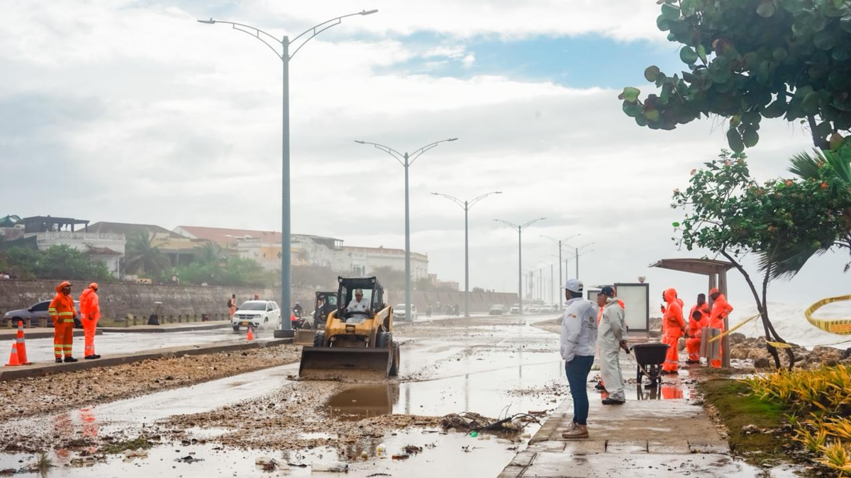 Ordenan cierre de todas las playas de Cartagena por frente frío que sacude la región Caribe provocando fuertes lluvias, vientos y oleaje

 – En la mira