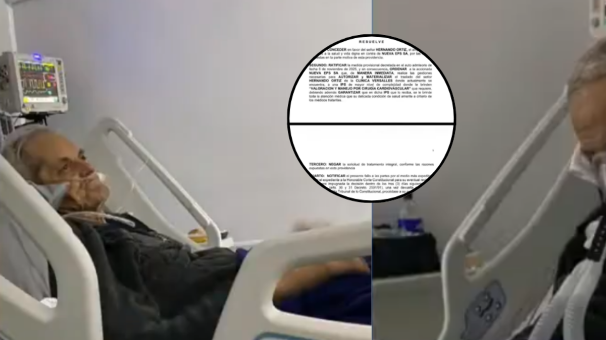 “A mi padre le queda poco tiempo”.

 – En la mira