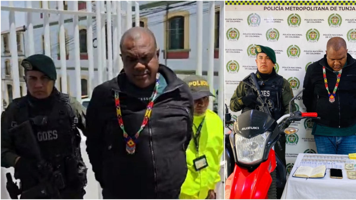 Antes de ser capturado, se ocultó como prestamista gota a gota.

 – En la mira