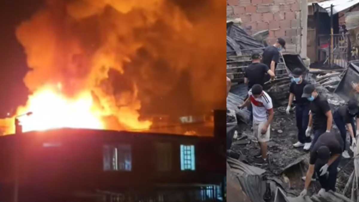 El voraz incendio destruyó 20 casas e hirió a varias personas

 – En la mira