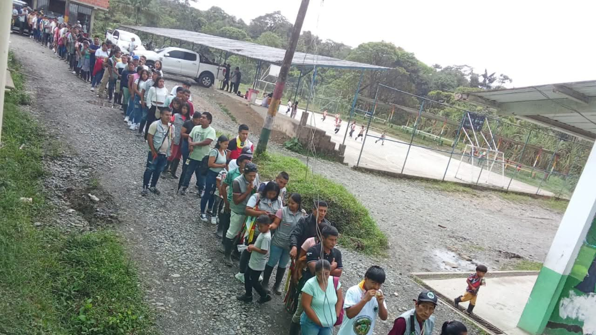 Este es Victoriano Arias Cusaluzán, quien anteriormente sufrió desplazamiento por violencia

 – En la mira