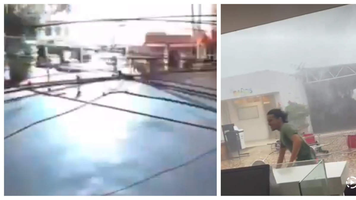 Impactantes momentos de la tormenta en Cali: desde sillas ‘voladoras’ hasta relámpagos cayendo en zona residencial

 – En la mira